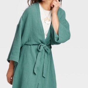 Universal Thread Target Kimono Wrap Jacket 100% Cotton